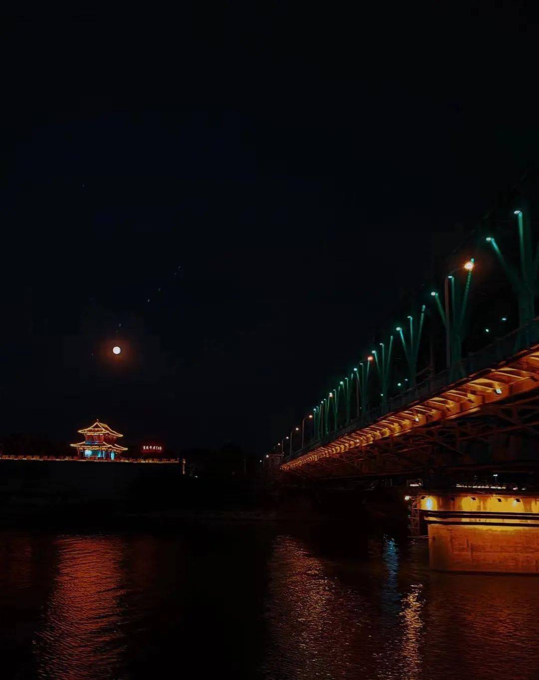 枣阳夜景图片