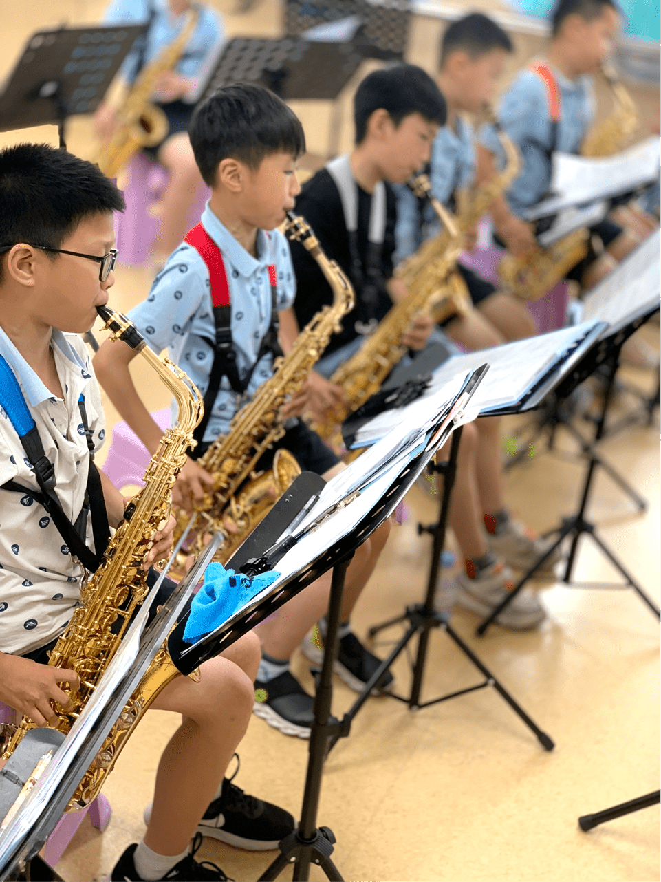 暑不尽清凉暑不尽快乐记萨克斯乐团暑期夏令营