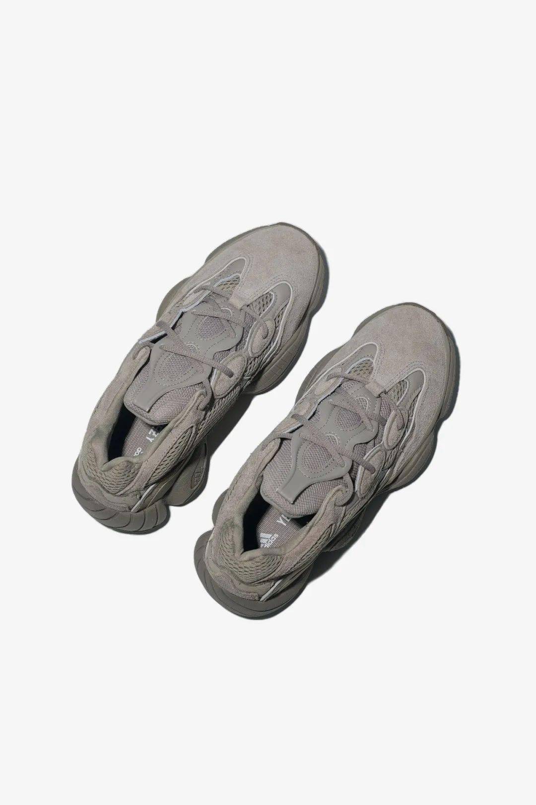 水洗烟灰adidasoriginalsyeezy500ashgrey限量发售