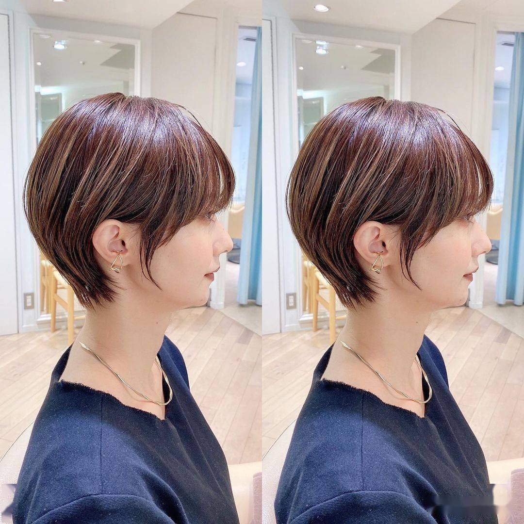 最火发型15款推边短发卷卷烫发全都有还有气质女神发型