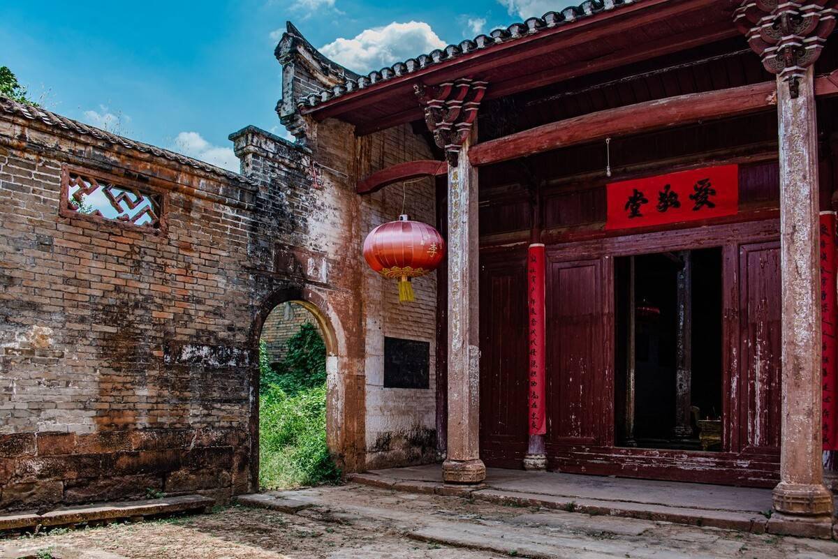 广东小村客家南迁祖地村民全姓李