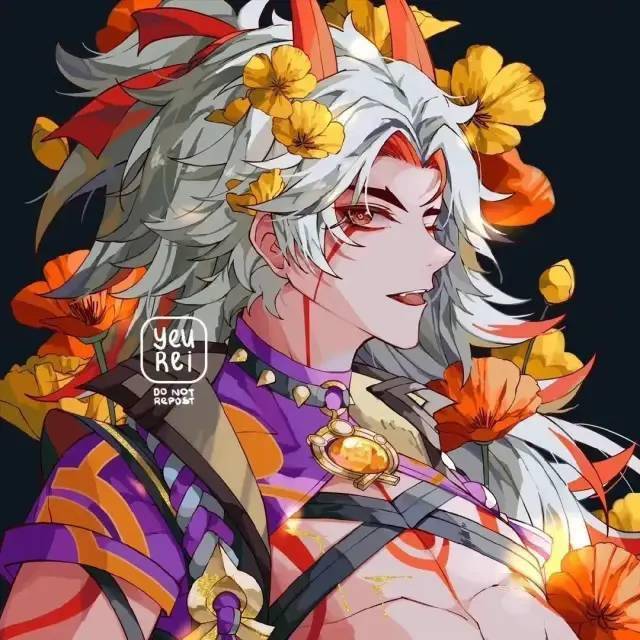 原神系列手绘头像就是这么绚丽多彩