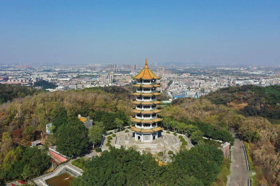 大岗镇十八罗汉山南沙湿地横沥镇灵山岛尖蕉门河两岸滨海公园南沙街