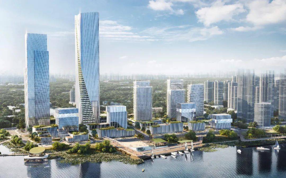 gensler像素城市海珠创新湾沥滘核心区城市设计