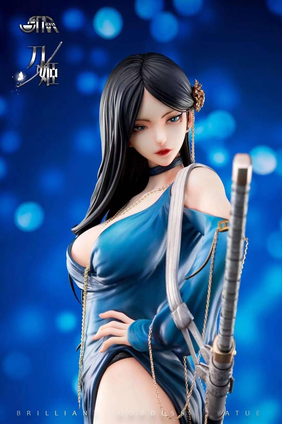 这款刀姬小姐姐雕像也太漂亮了_原画_细节_部分