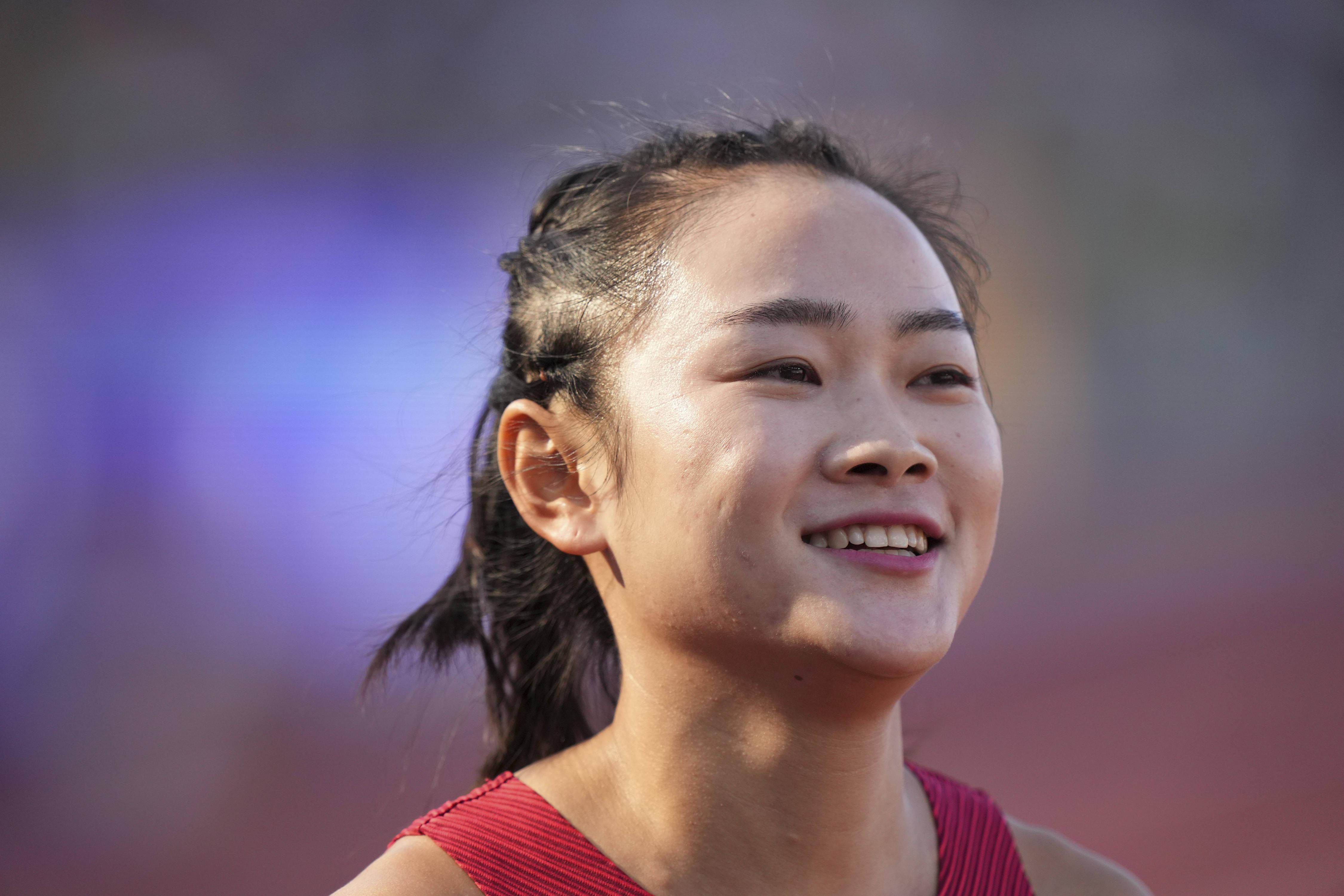 中国队无缘女子4x100米接力决赛_梁小静_尤金_韦永丽