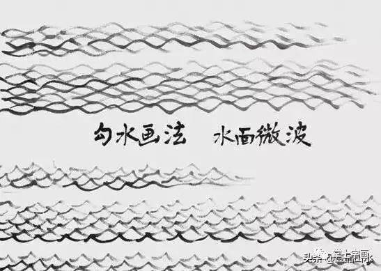 水的各类画法图例示范