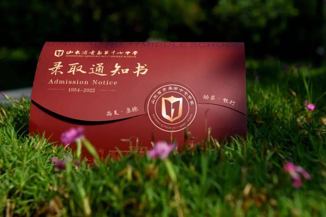 盘点青岛各高中录取通知书哪所学校的最惊艳
