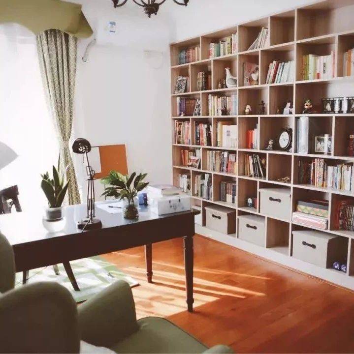 3种书房布局方案，实用又大方！_书桌_面积_空间