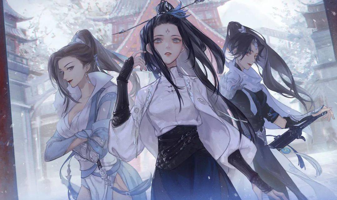 眼睛是一个人心灵的窗户,清风澈十分善于妆点这扇窗,于是人物也显得英