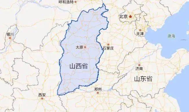 山西河北交界地图图片