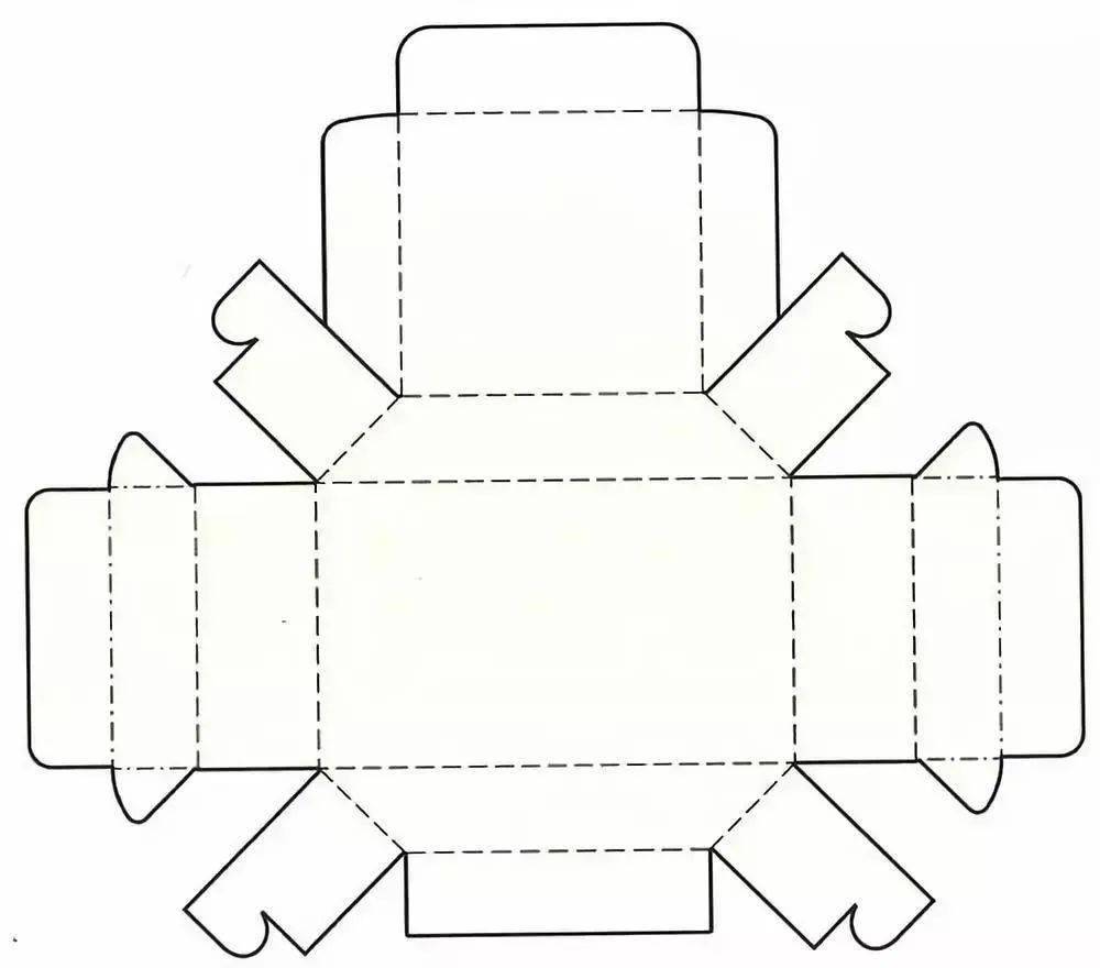 纸盒组装方法图解图片