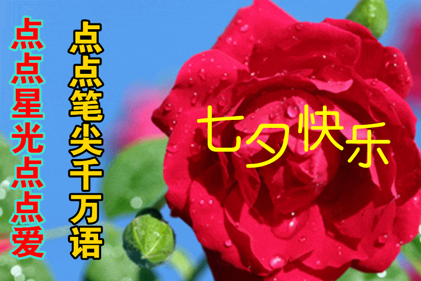 8月4日七夕早上好动态表情图片大全早晨好动图美图大全