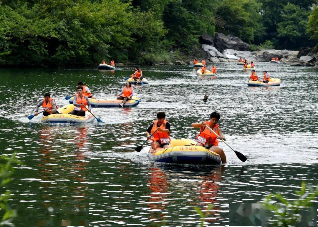 漂流67竞速67赛67石台县体育旅游活动其乐无穷