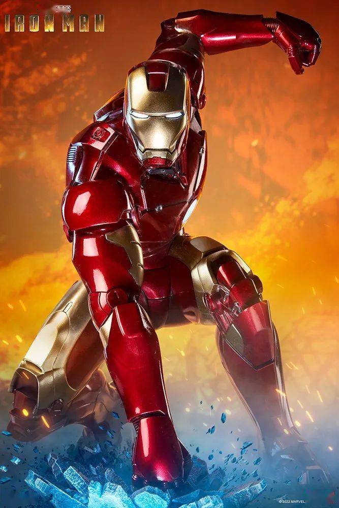 67新品预定~ sideshow 16寸 iron man mark iii 钢铁侠mk3 300790