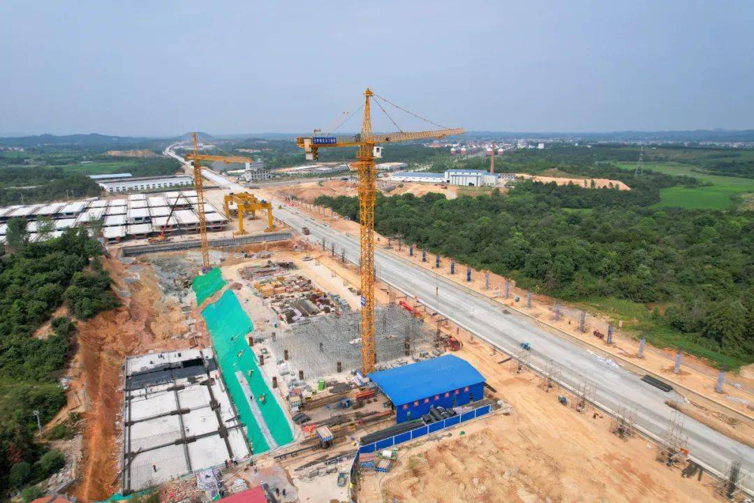 昌景黄高铁乐平北站建设进度备受全市人民关注.