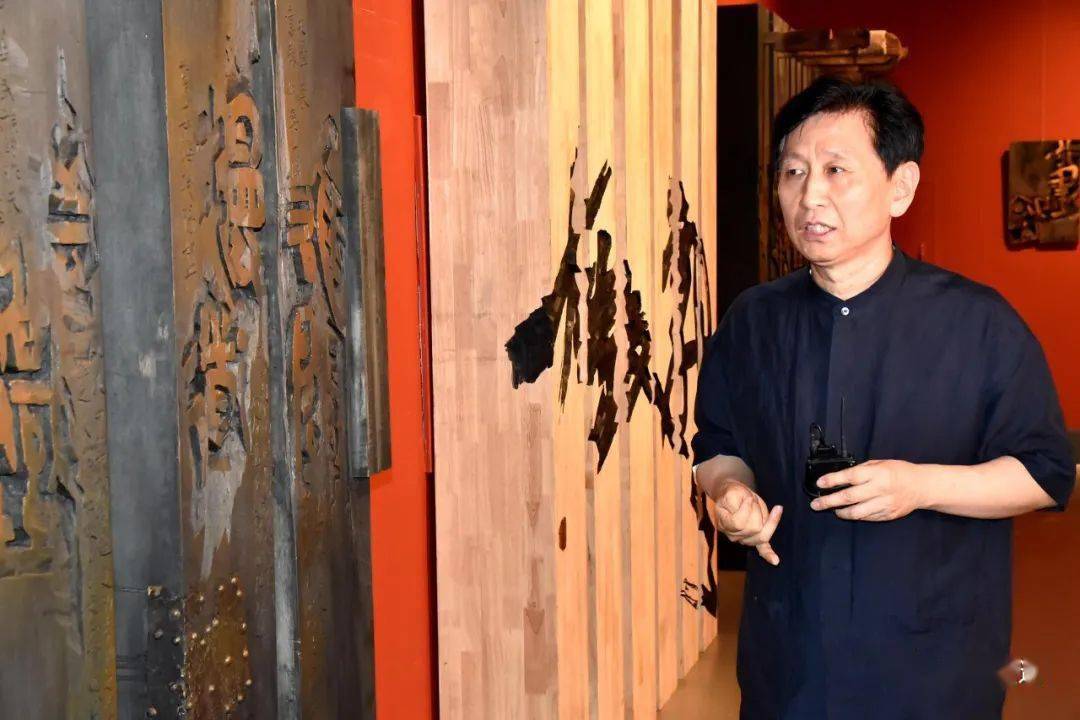 刻古铭今——书刻创作人才汇报展 李文宝教授解读书刻艺术_展览_时代