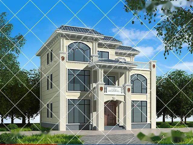三层农村自建房别墅,都是设计师推荐的户型,这样建房流行一百年_房子
