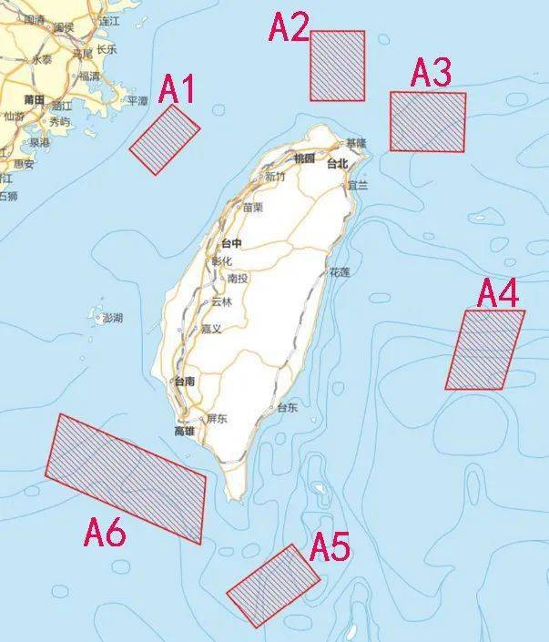 而高雄登陸場a6,則離美日基地較遠,並且離大陸的南海基地更近.