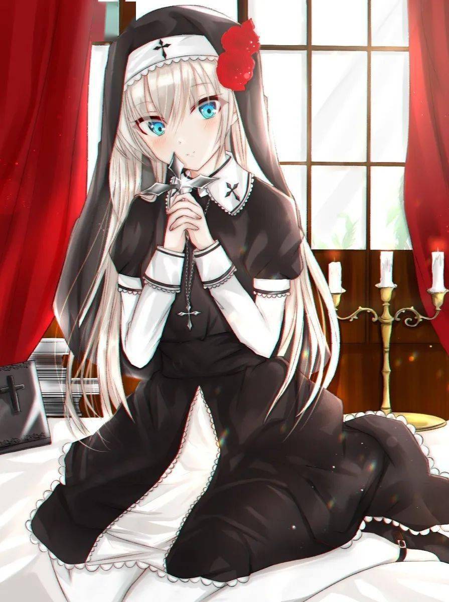 治愈的微笑神圣的语言空灵的歌声二次元小众萌属性象征着神圣与圣洁的