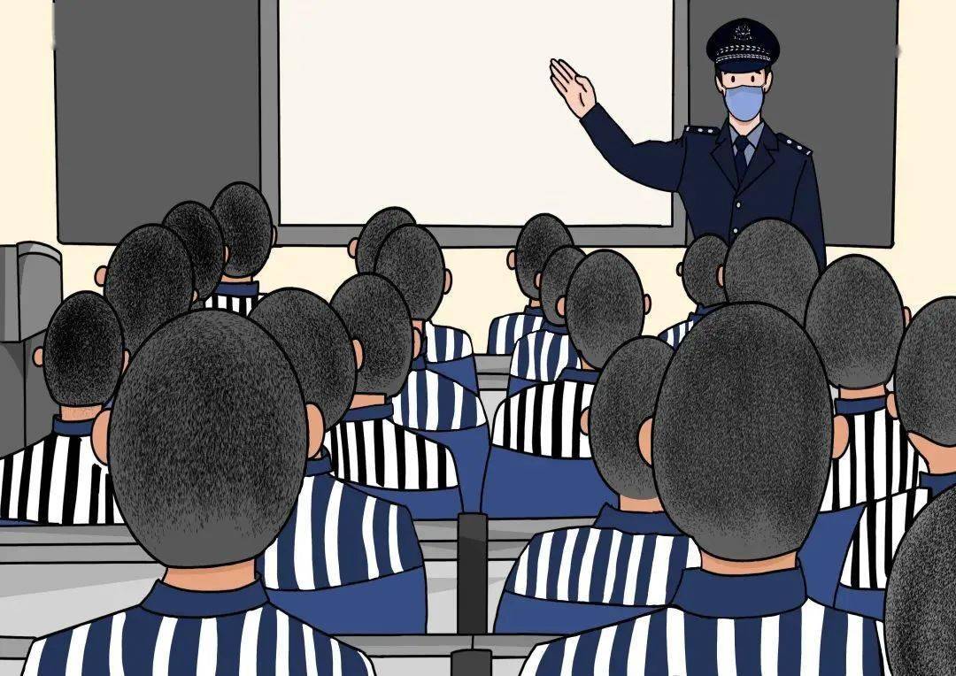 监狱人民警察"忠诚保平安 护航二十大"漫画专辑(一)_改造_李永梅