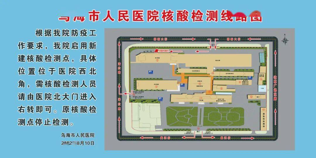 市人民医院核酸检测点搬家啦!具体位置在……_采样_进行_乌海市