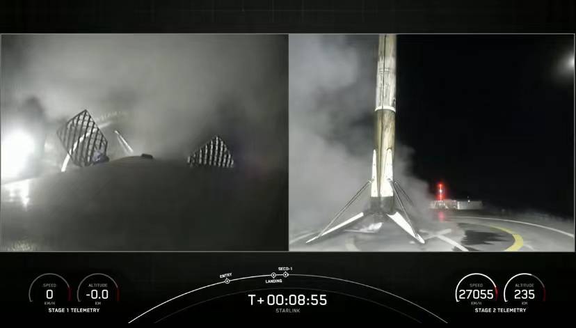 SpaceX再发52颗星链卫星，累计超3000颗已上天