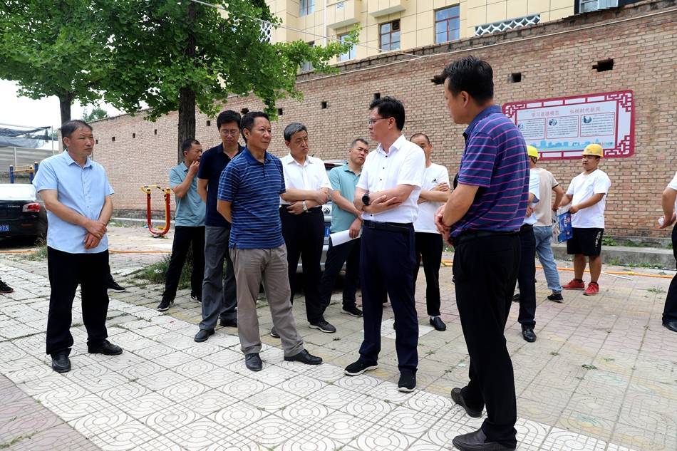 天水市人大常委会调研清水县老旧小区改造工作