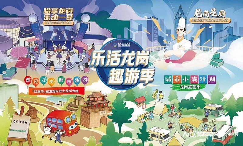 深圳“八月欢乐游购月”启动,龙岗推出四大主题活动