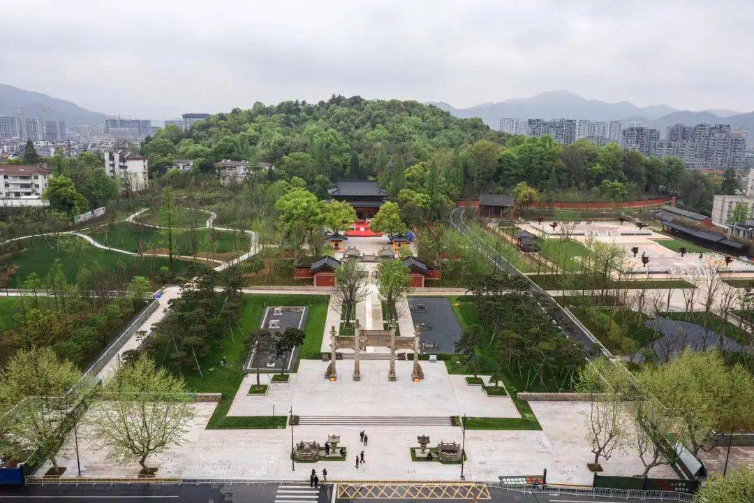 临安吴越文化公园规划图片