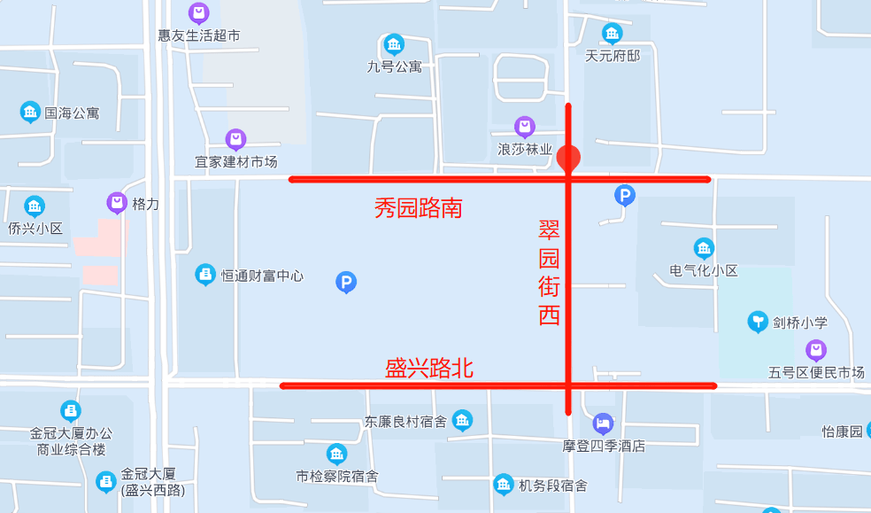 保定东廉良翠园街图片