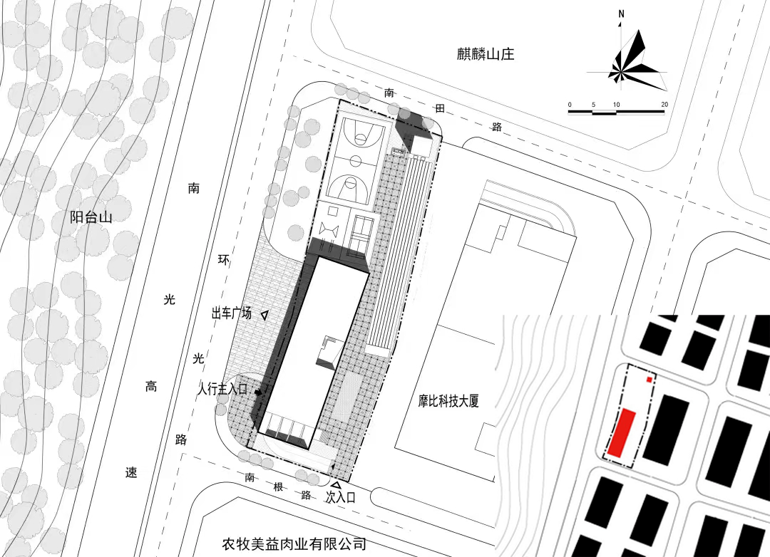 优秀案例 | 深圳市公安消防支队田寮消防站设计 / z&z studio