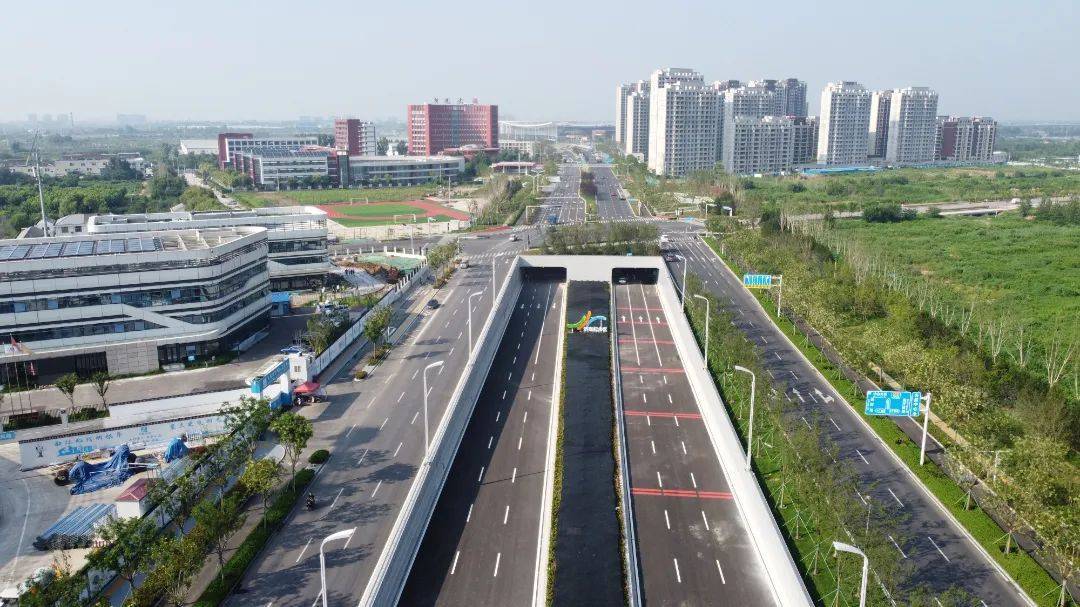 起步区首条南北大动脉——黄河大道一期正式通车!_济南_建设_新城