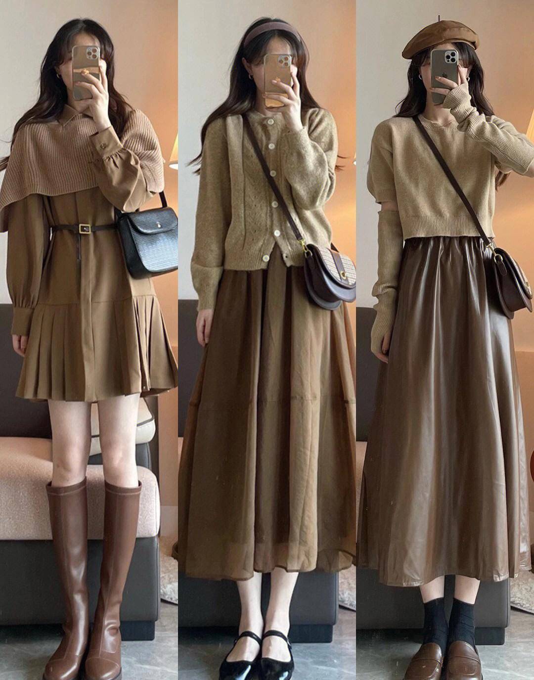 在搭配半身裙 鞋子时,如果秋季的穿搭大家想穿出更高层次的搭配效果的