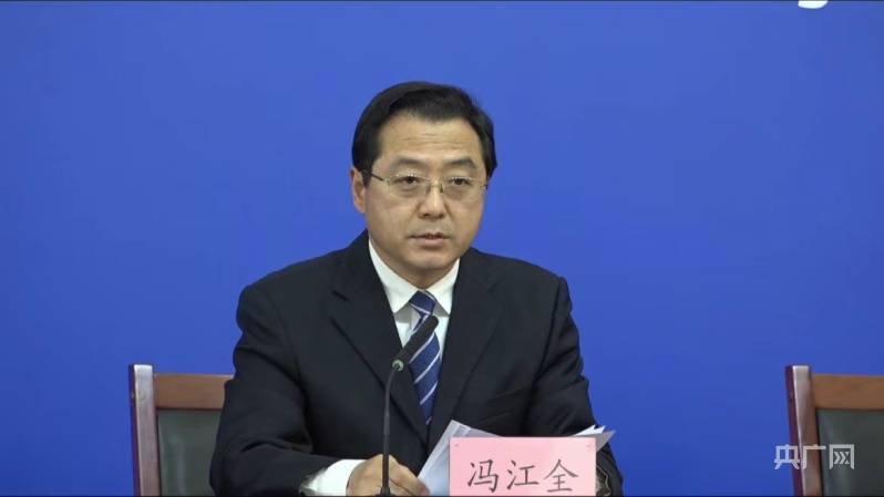 冯江全介绍顺义区疫情处置情况(央广网见习记者 朱冠安 摄)新增无症状