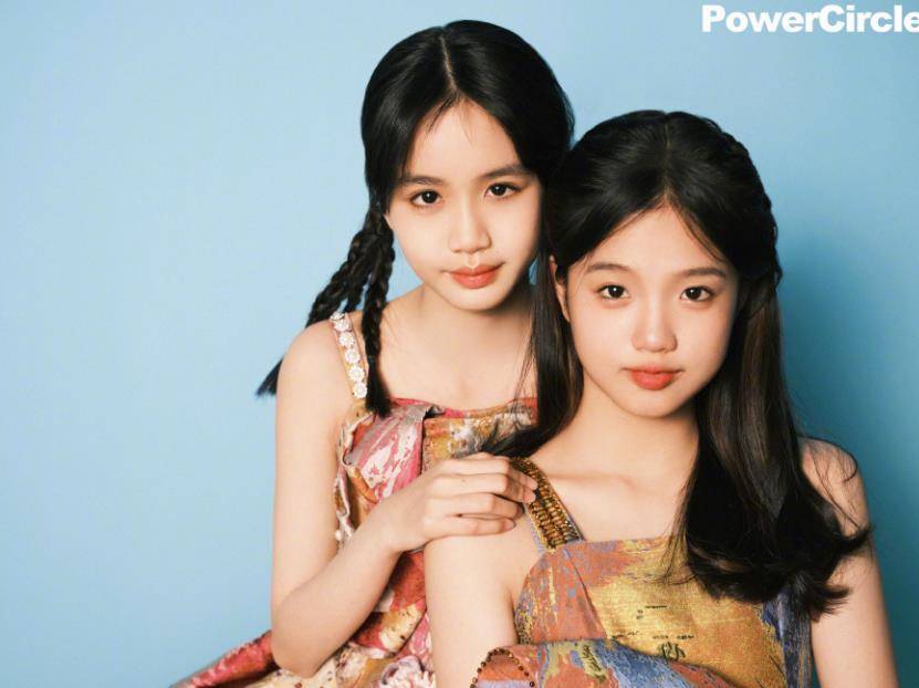 钟丽缇的两个女儿:完美逆袭,颜值超高_张思捷_爱美_照片