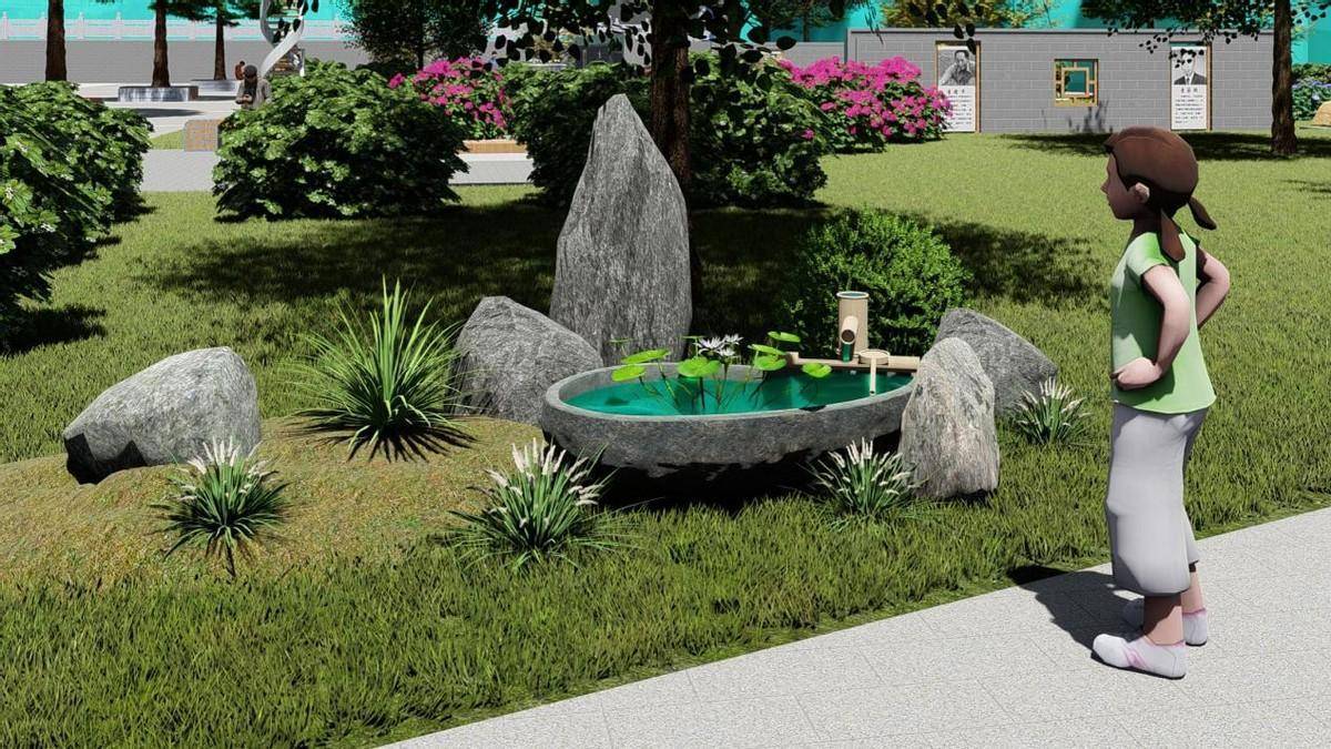 炎炎夏日,校园水景带来一抹文化清凉_师生_景观_环境