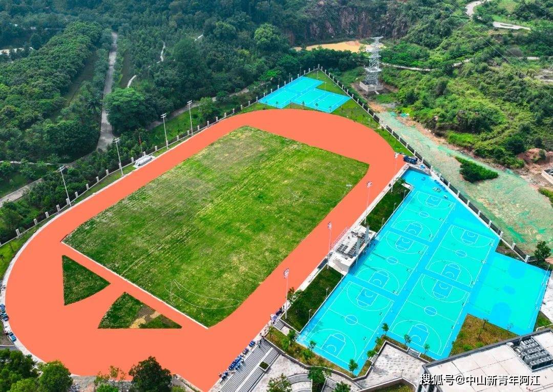 廣東最美公園裡的高中——中山市永安中學/9月開學_建設_體育館_鐘樓