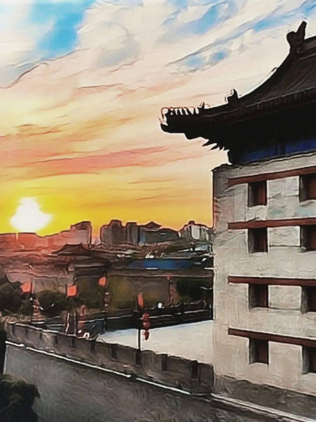 用漫画的方式,打开最美"城墙画卷"