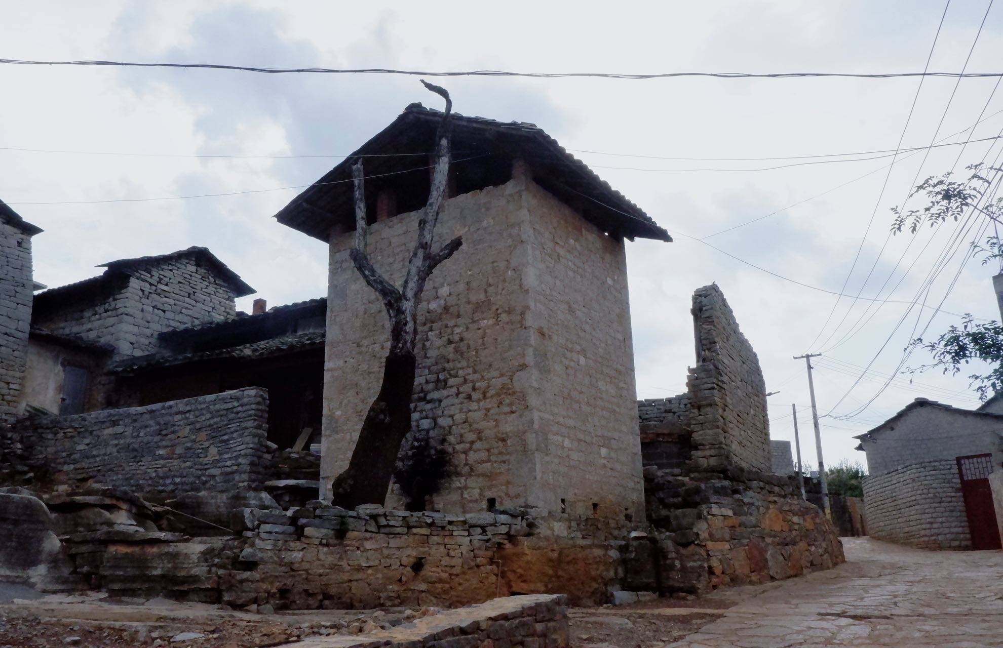 村中密林女人不能进,神秘的彝族_密枝_黑石头_村寨