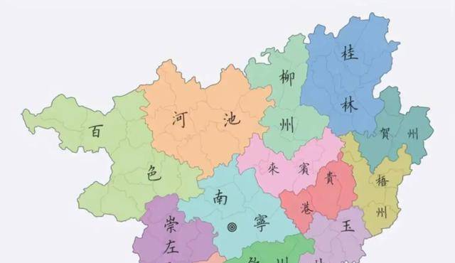 广西的区划变动,14个地级市之一,桂林市为何有17个区县?