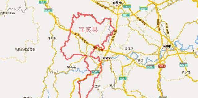 四川一个人口百万的县，前几年撤销，改为900年前的名字重新设区