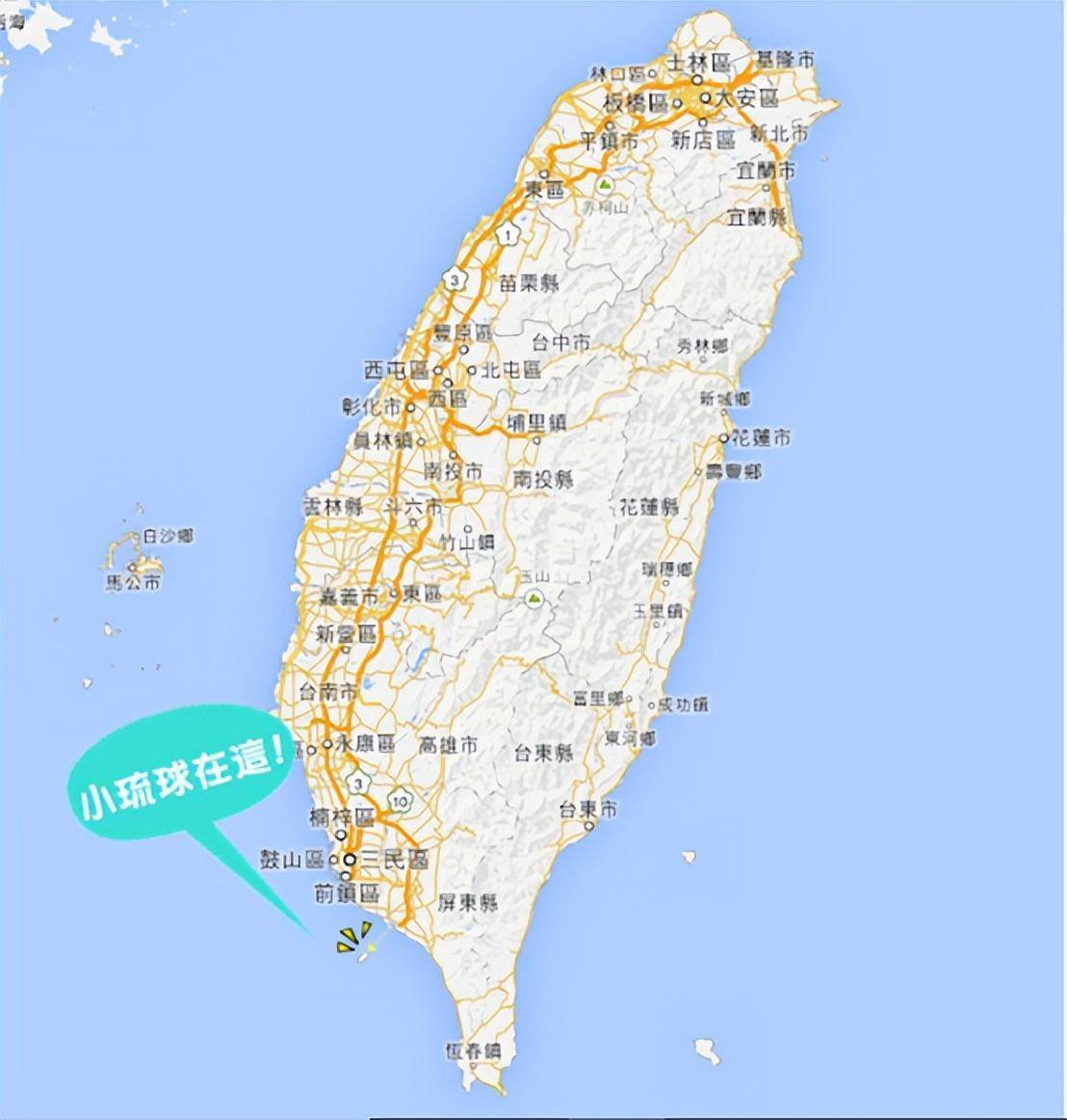 台湾地图图片高清晰图片