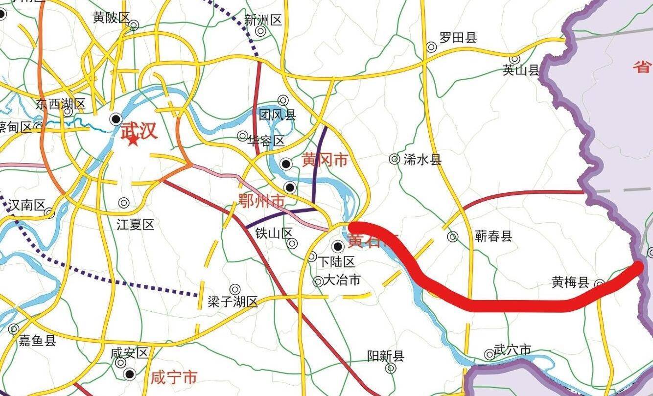 黄石南北大通道路线图图片