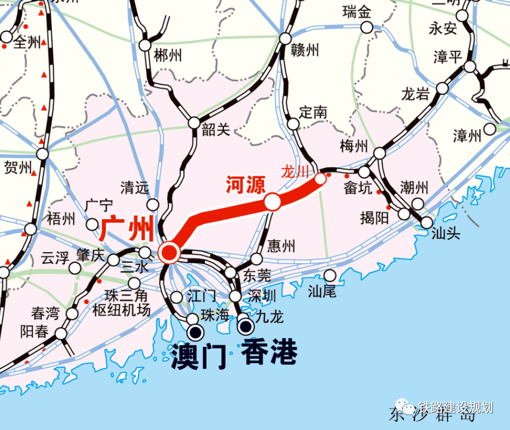 广河高铁预可行性深化研究招标_河源_湾区_东岸