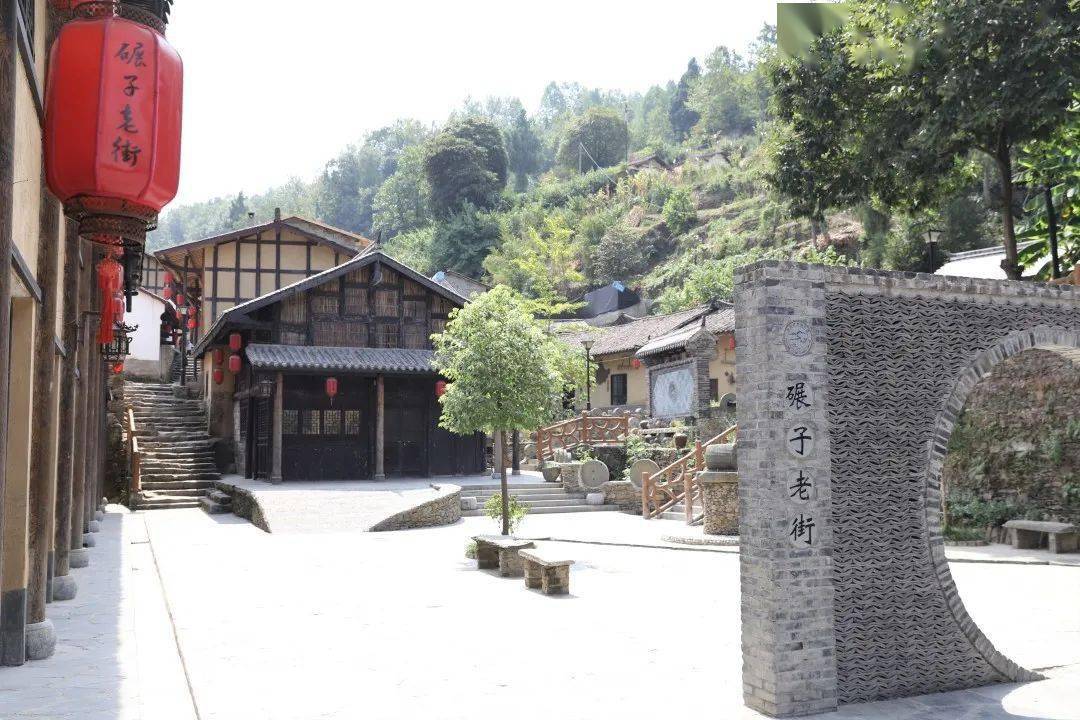 镇巴县碾子镇老街调研中,钟洪江还来到镇巴县碾子镇老街,实地察看