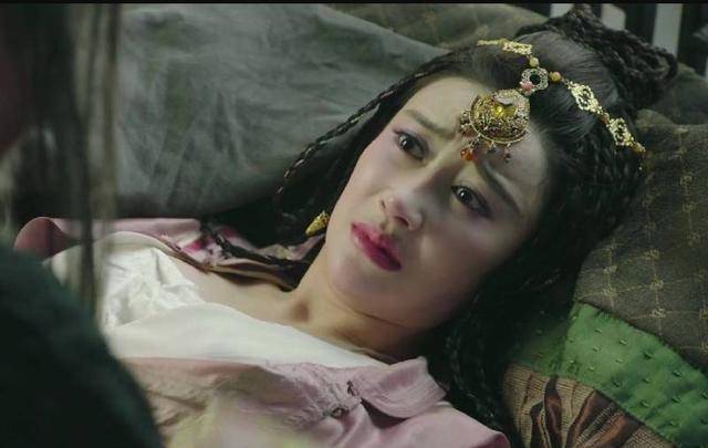 在最新版《倚天屠龙记》当中,她饰演的是韩姬这个角色,虽然饰演的角色