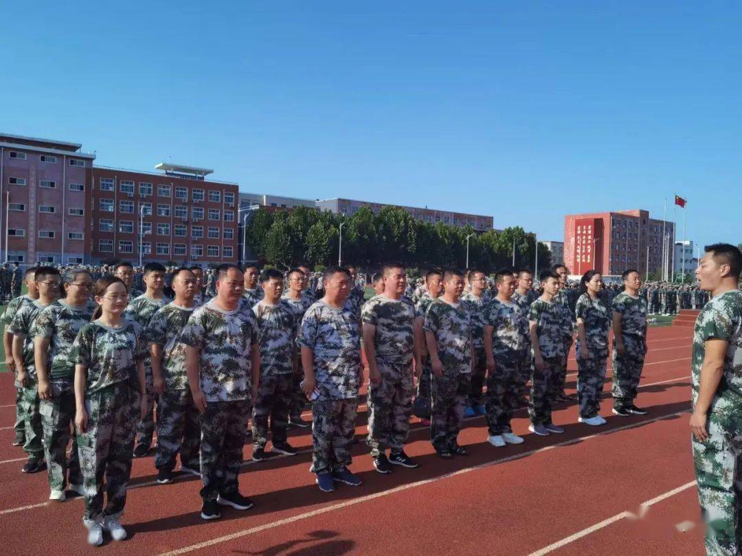 相逢是首歌——淮阳中学2022级高一新生军训掠影_河南省_柳湖_淮阳