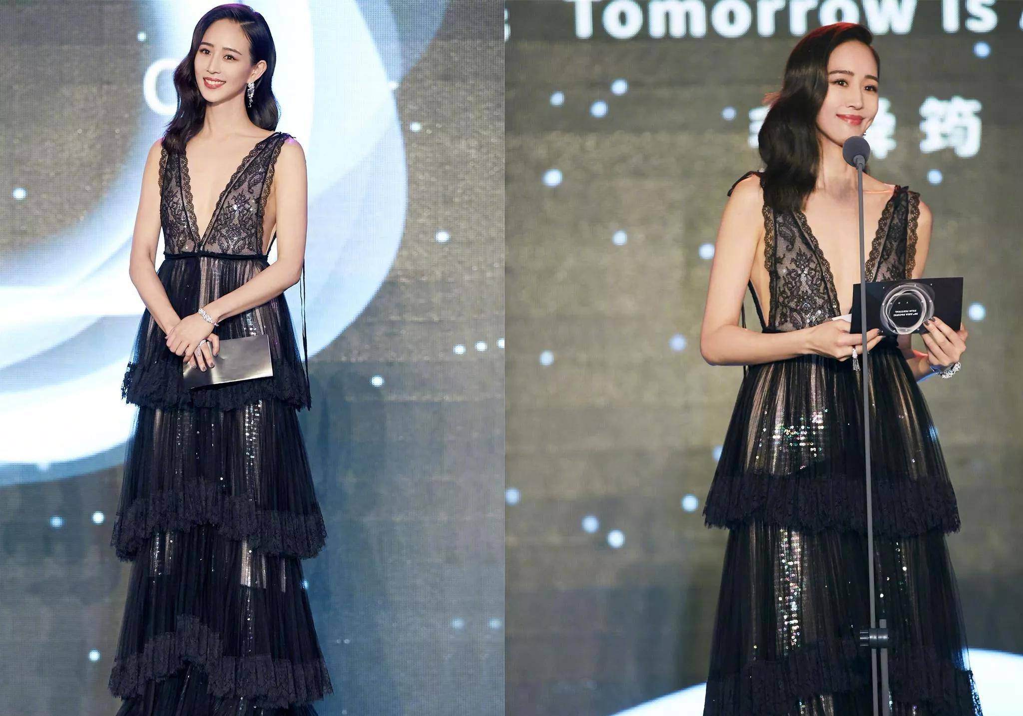 38位明星深v礼服争艳,谁get到了你,反正我都喜欢_张天_女神_感觉