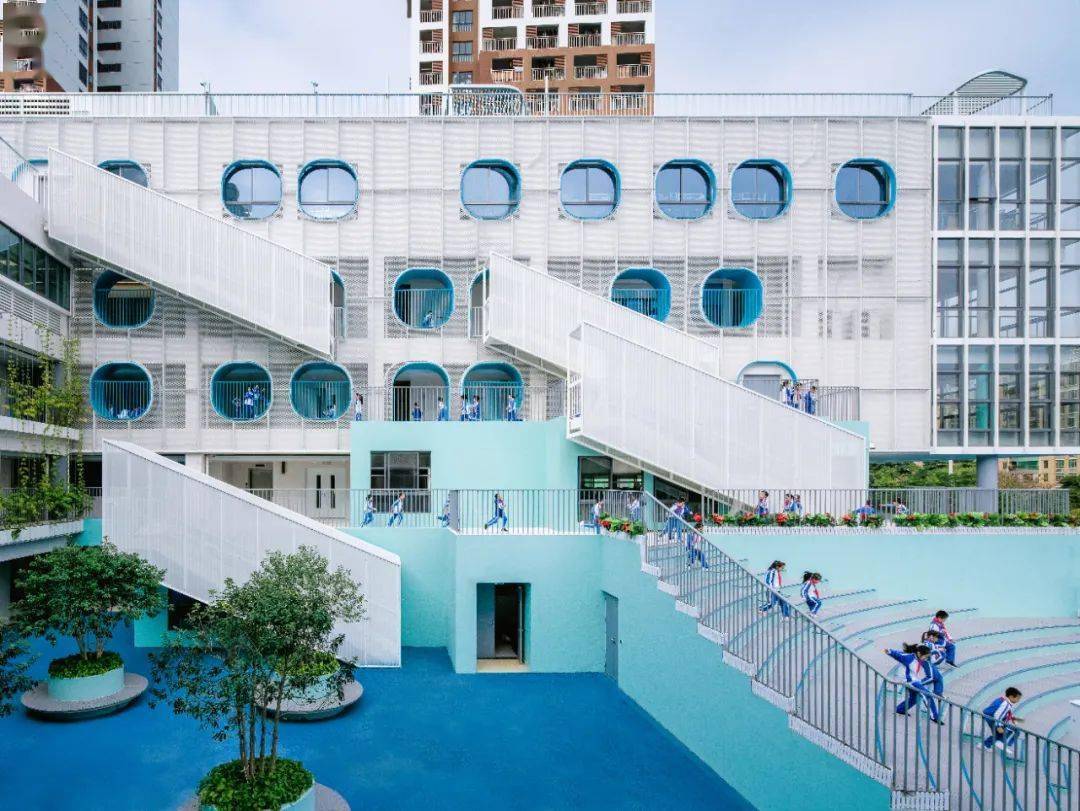 层台,深圳福强小学 / 众建筑_朱雨蒙_活动_校园